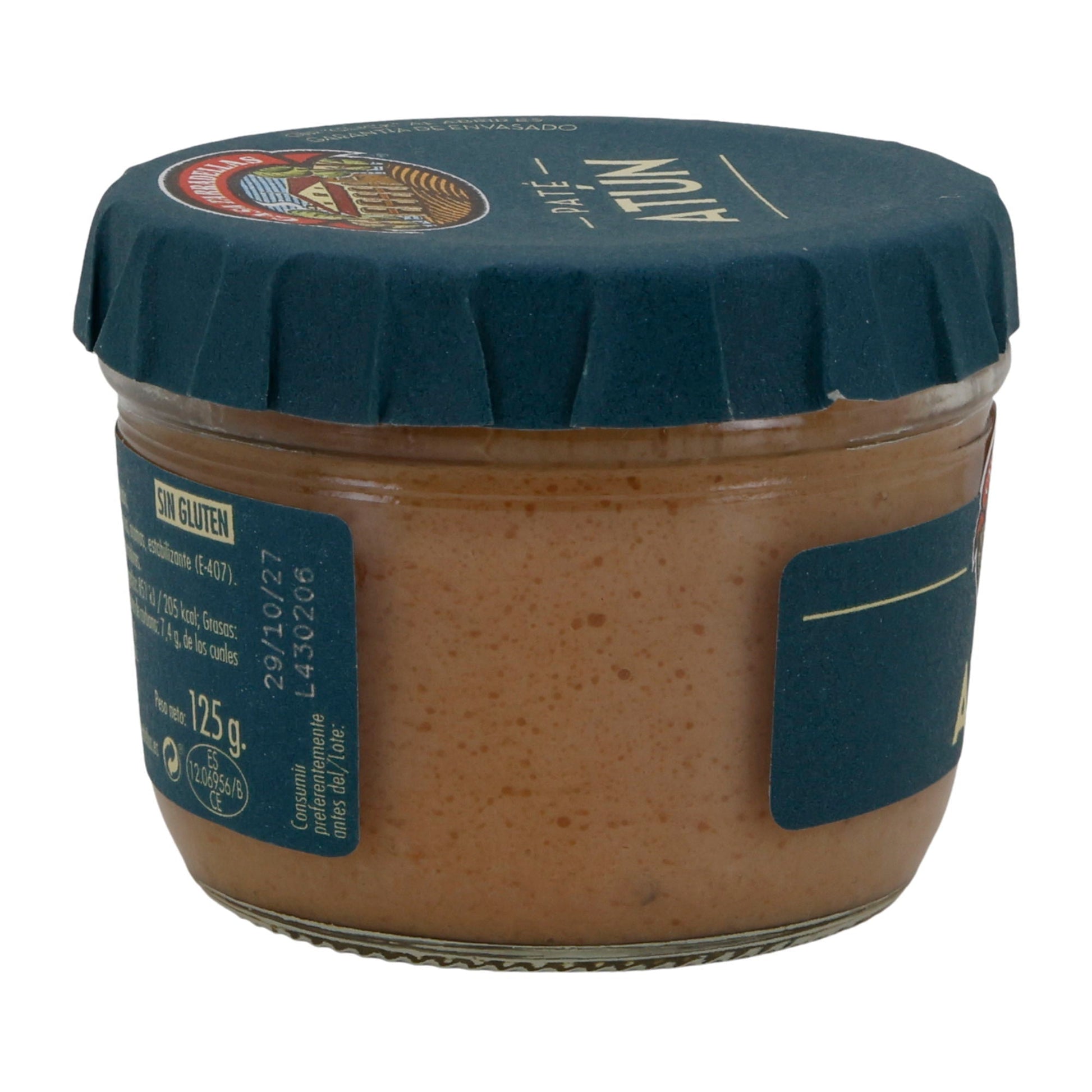 Brotaufstrich Casa Tarradellas | Paté de Atún | cremig, glutenfrei, mit 50 % Thunfisch | 125 g Silca