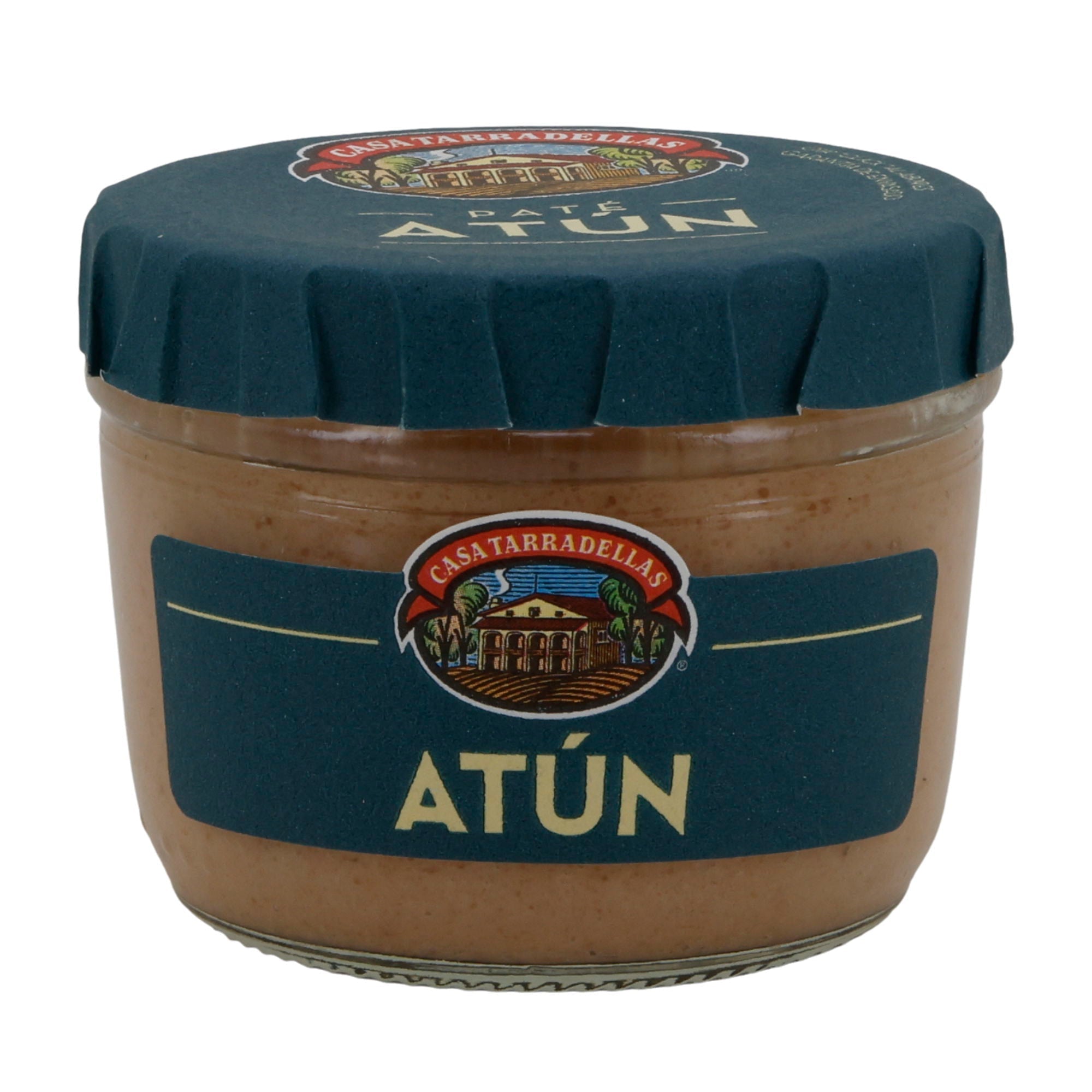 Brotaufstrich Casa Tarradellas | Paté de Atún | cremig, glutenfrei, mit 50 % Thunfisch | 125 g Silca