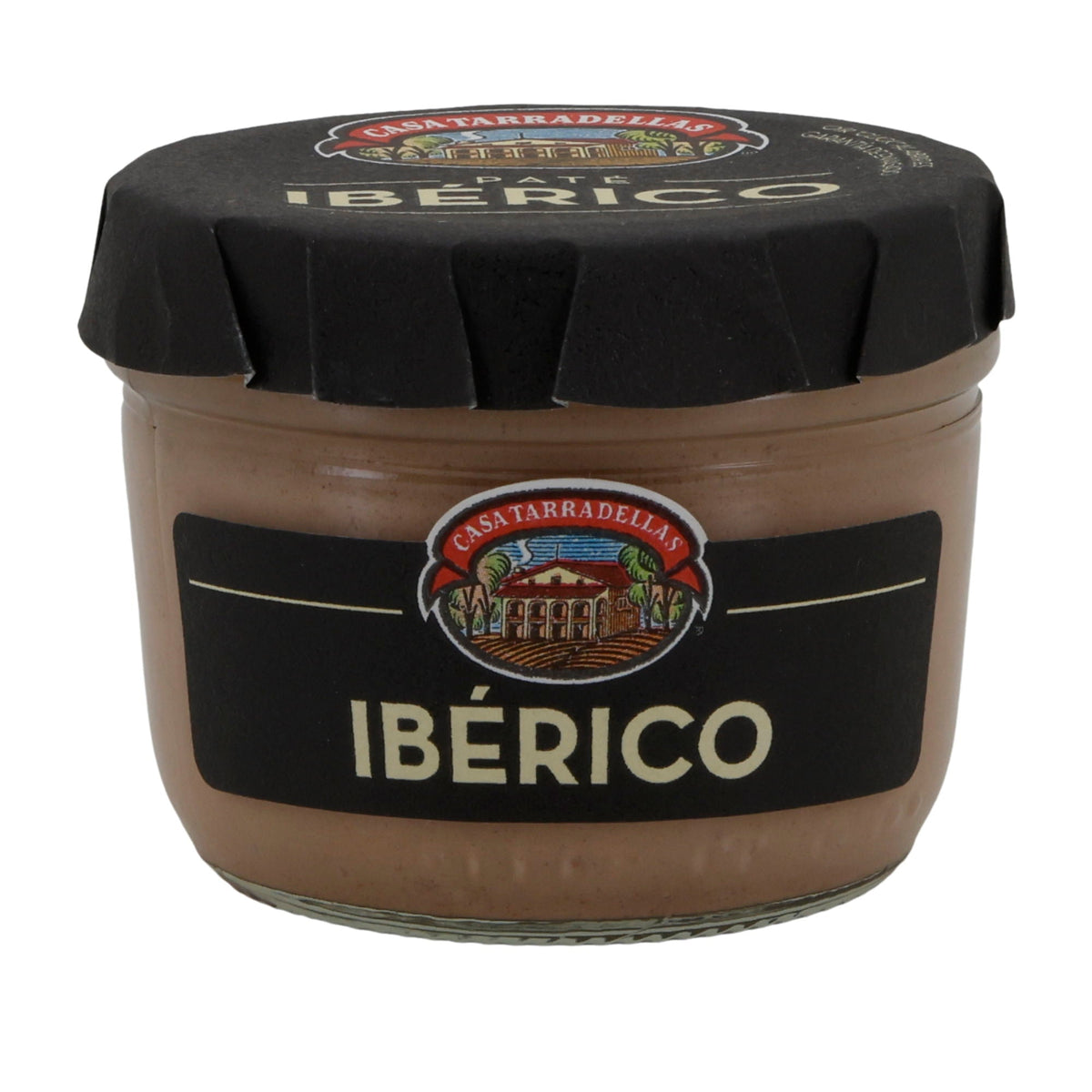 Brotaufstrich Casa Tarradellas | Paté Ibérico | Würziger Geschmack | 125g Glas