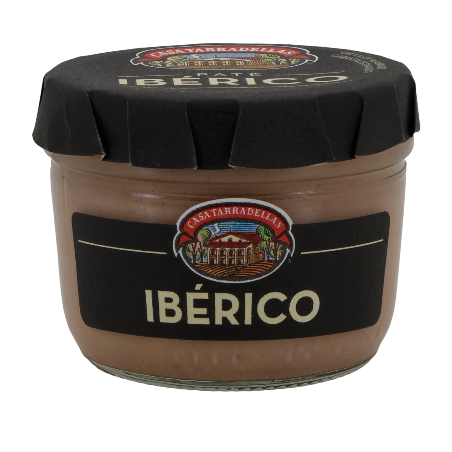 Brotaufstrich Casa Tarradellas | Paté Ibérico | Würziger Geschmack | 125g Glas