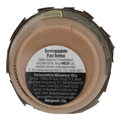 Brotaufstrich Casa Tarradellas | Paté Ibérico | Würziger Geschmack | 125g Glas