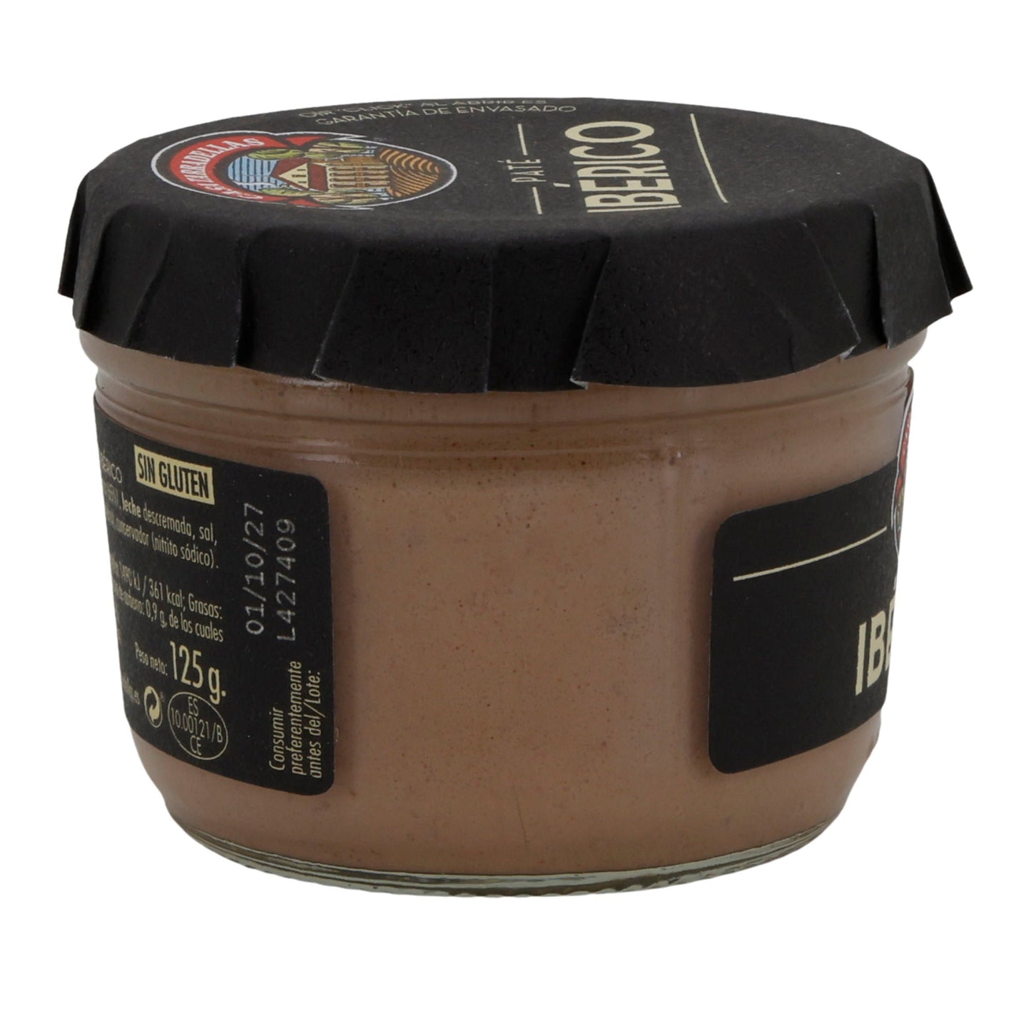 Brotaufstrich Casa Tarradellas | Paté Ibérico | Würziger Geschmack | 125g Glas