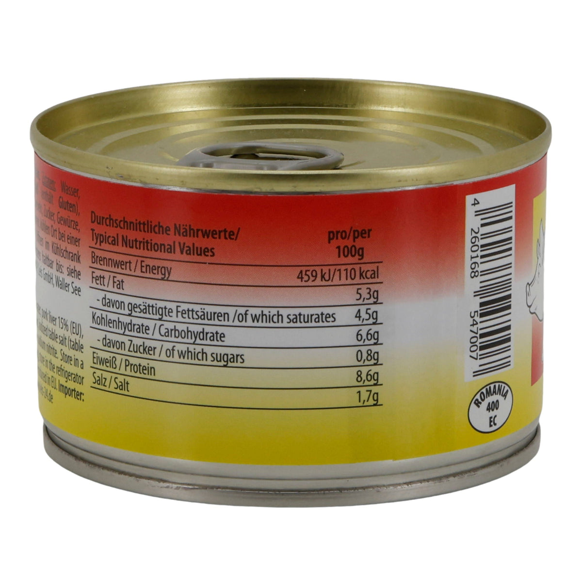Brotaufstrich OGO! | Mit Schweineleber | Sterilisiert | 150 g OGO!