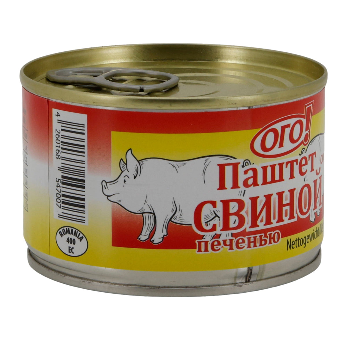 Brotaufstrich OGO! | Mit Schweineleber | Sterilisiert | 150 g