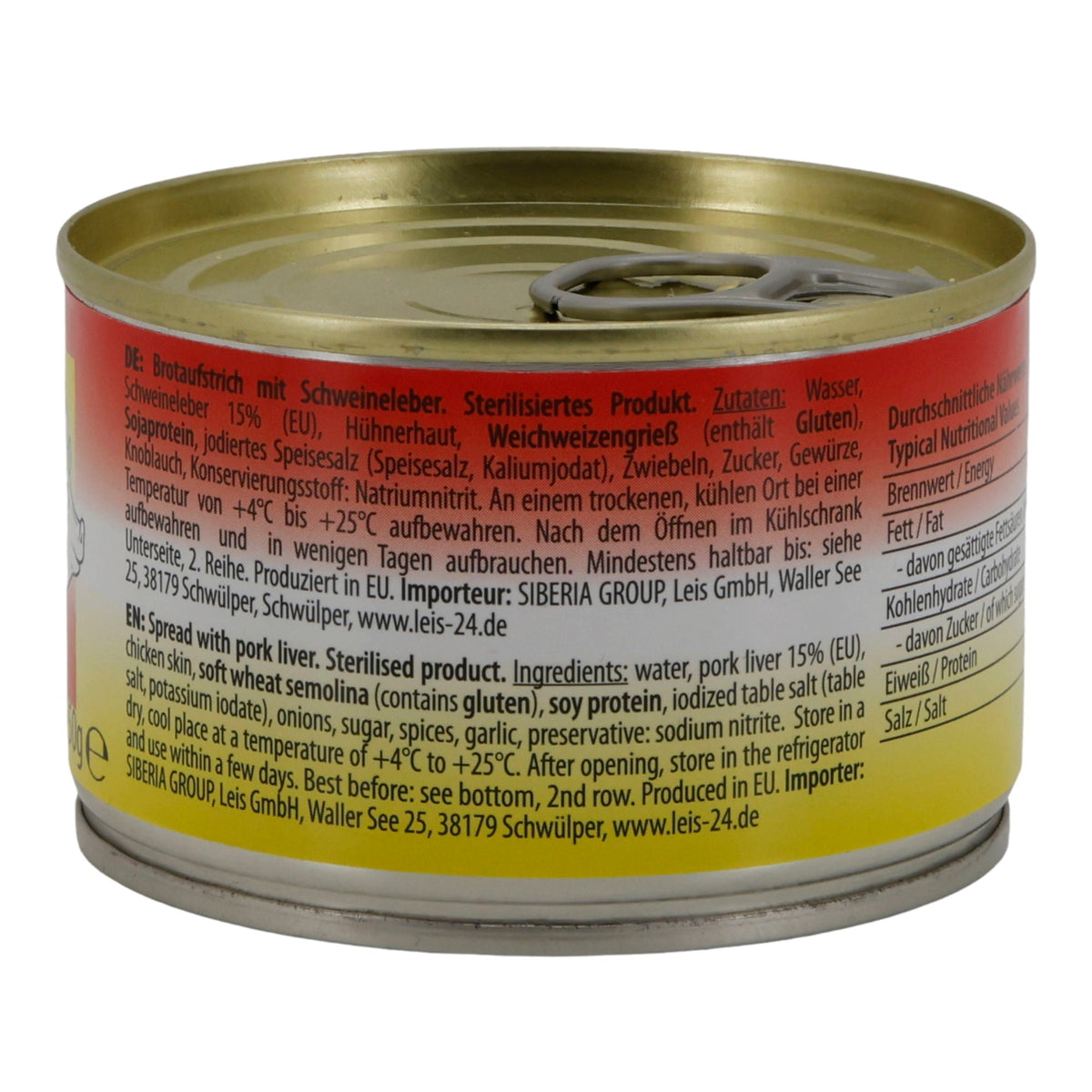 Brotaufstrich OGO! | Mit Schweineleber | Sterilisiert | 150 g OGO!