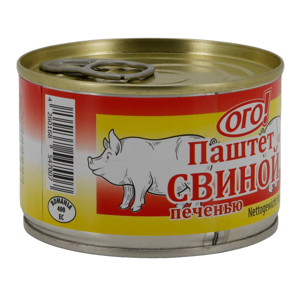Brotaufstrich OGO! | Mit Schweineleber | Sterilisiert | 150 g OGO!