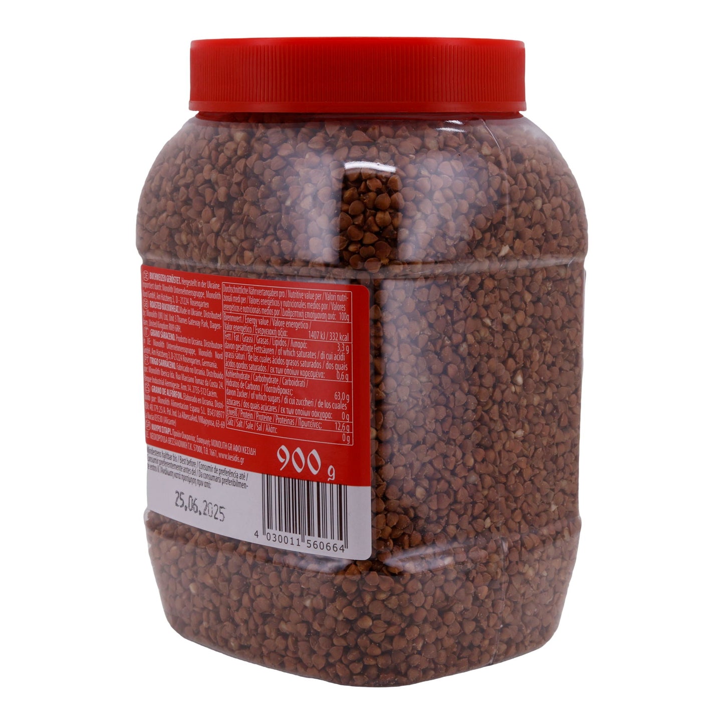 Grano saraceno Belozerkowskaja | Tostato | Qualità superiore dall'Ucraina | 900 g