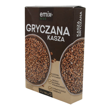 Emix di grano saraceno | Kasza gryczana | Tostato, pronto in poco tempo, busta per cottura | 400 g