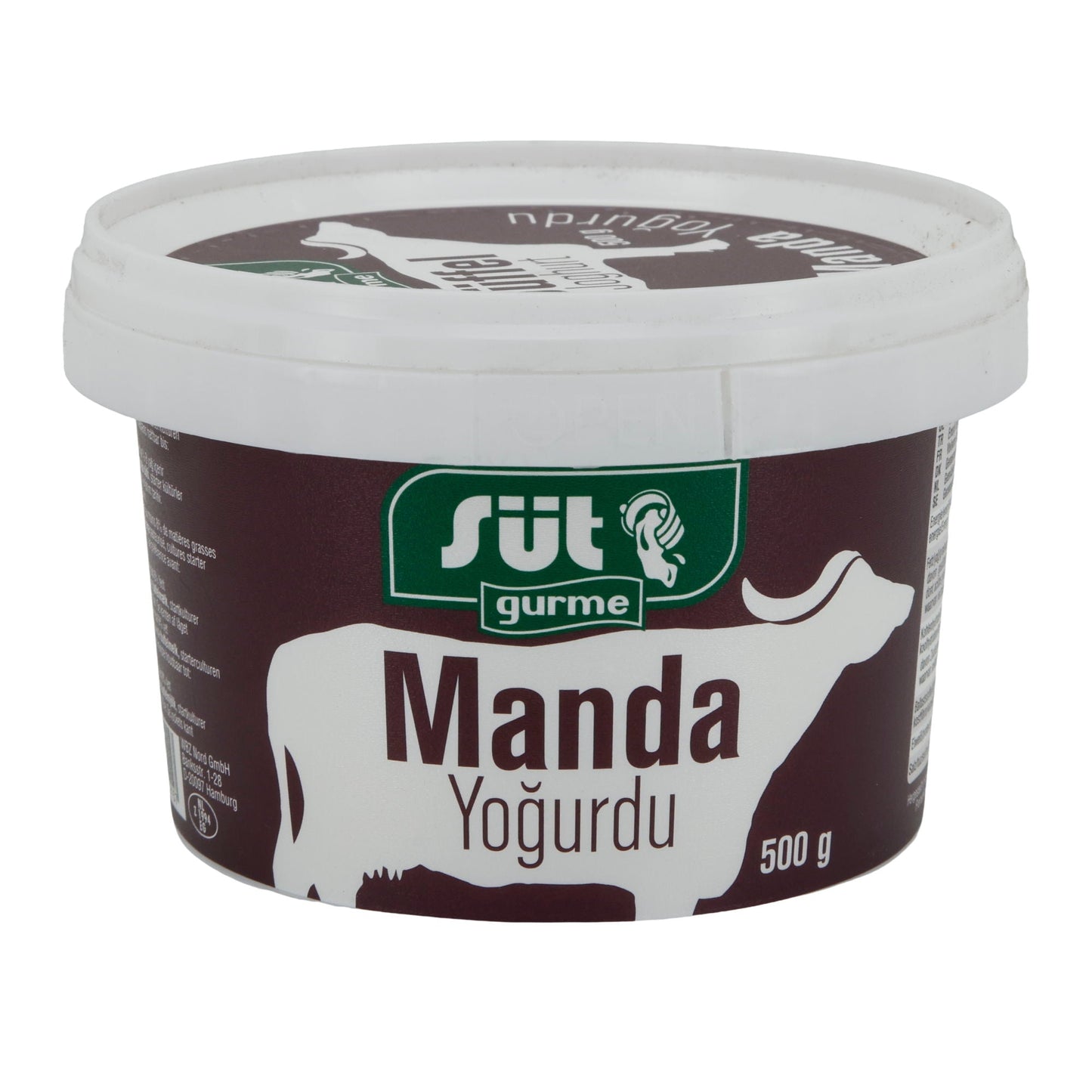 Büffeljoghurt Süt Gurme | Joghurt | Traditioneller Joghurt mit 8 % Fett | 500 g SUETUEM