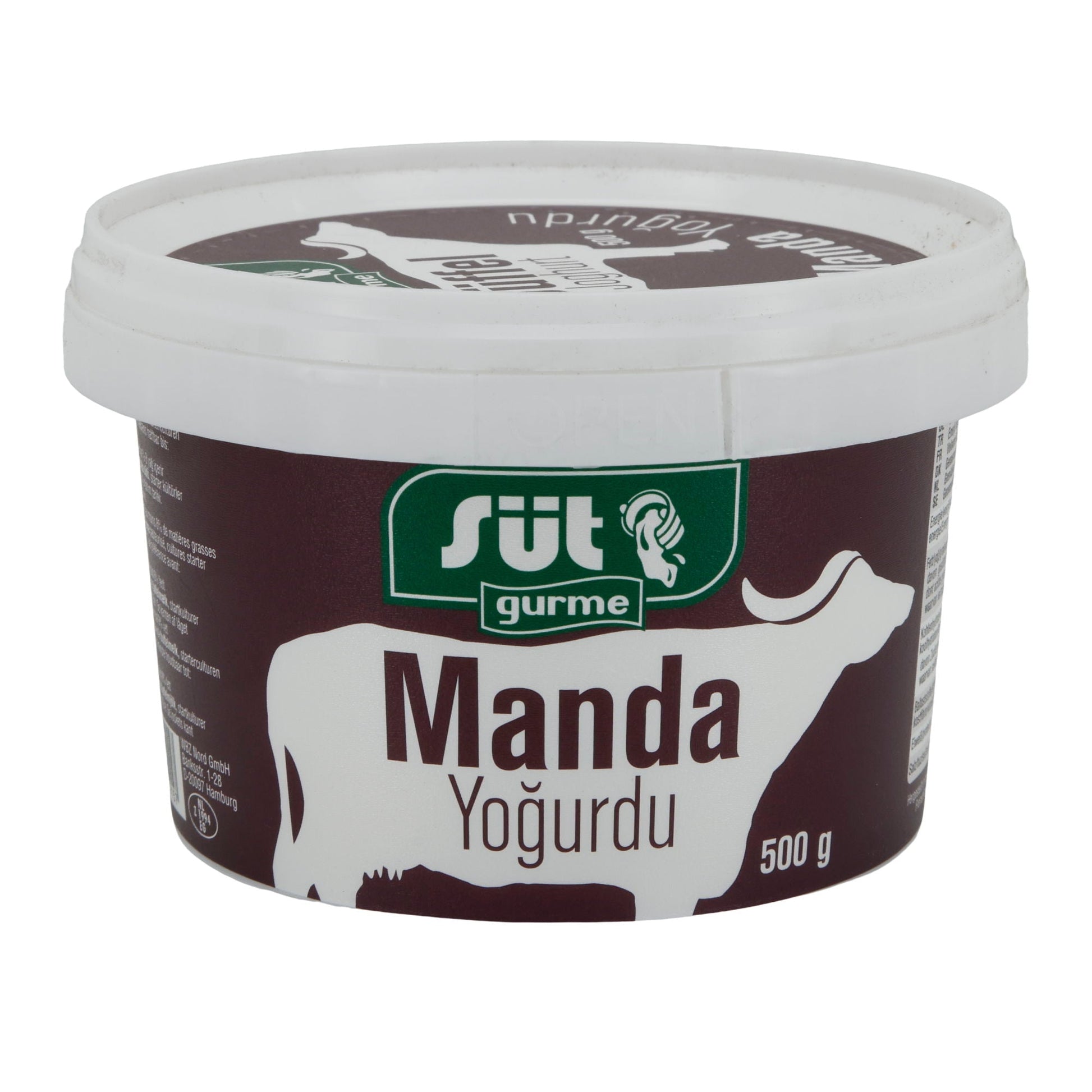 Büffeljoghurt Süt Gurme | Joghurt | Traditioneller Joghurt mit 8 % Fett | 500 g SUETUEM