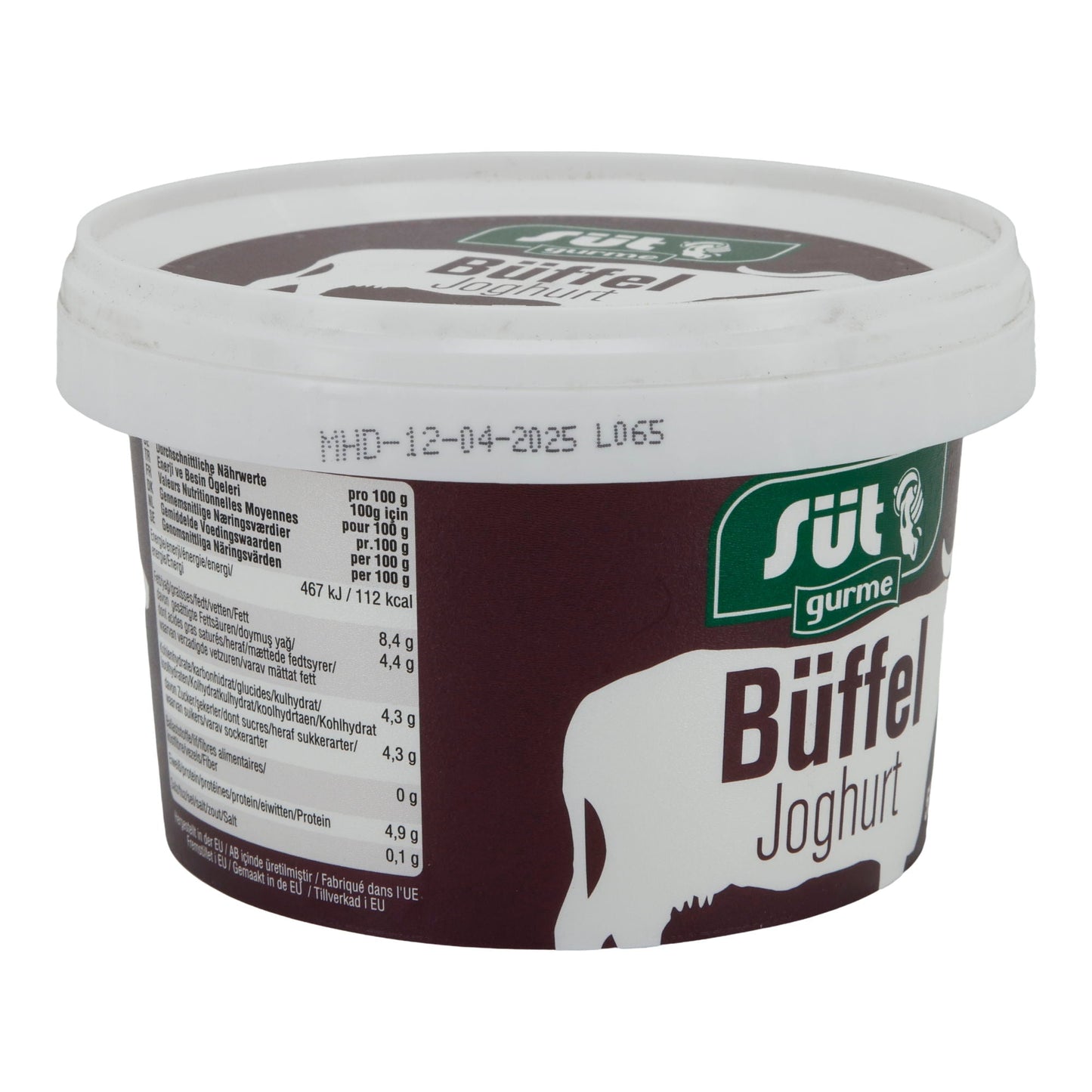 Büffeljoghurt Süt Gurme | Joghurt | Traditioneller Joghurt mit 8 % Fett | 500 g SUETUEM