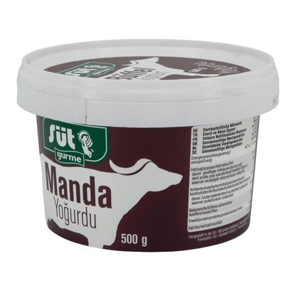 Büffeljoghurt Süt Gurme | Joghurt | Traditioneller Joghurt mit 8 % Fett | 500 g SUETUEM