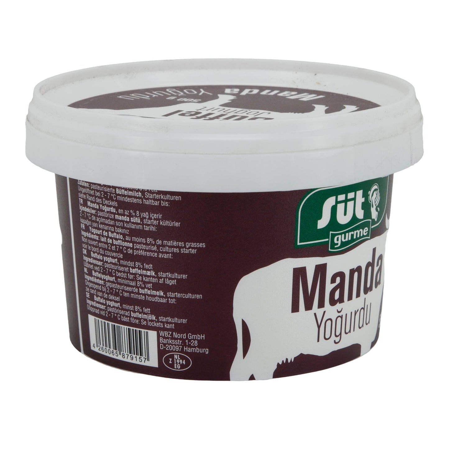 Büffeljoghurt Süt Gurme | Joghurt | Traditioneller Joghurt mit 8 % Fett | 500 g SUETUEM