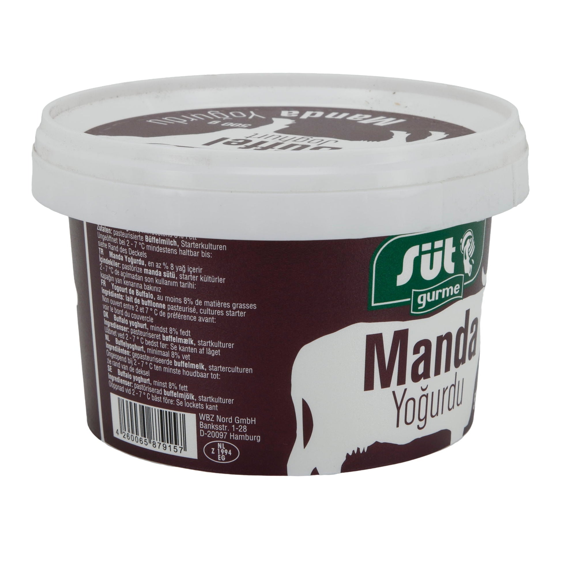 Büffeljoghurt Süt Gurme | Joghurt | Traditioneller Joghurt mit 8 % Fett | 500 g SUETUEM