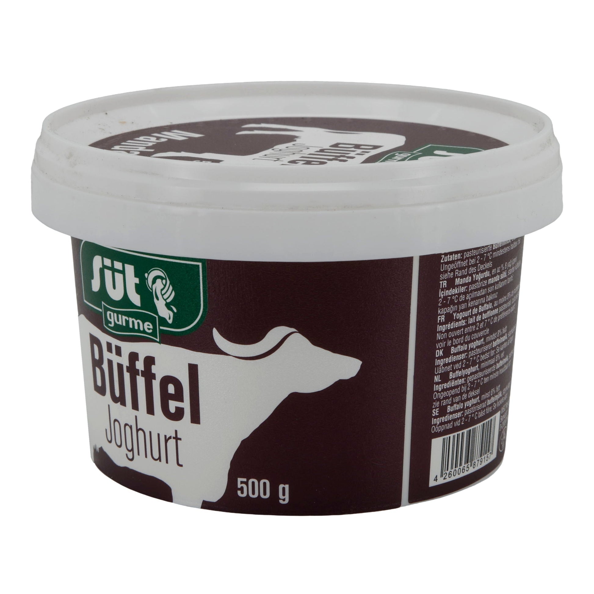 Büffeljoghurt Süt Gurme | Joghurt | Traditioneller Joghurt mit 8 % Fett | 500 g SUETUEM