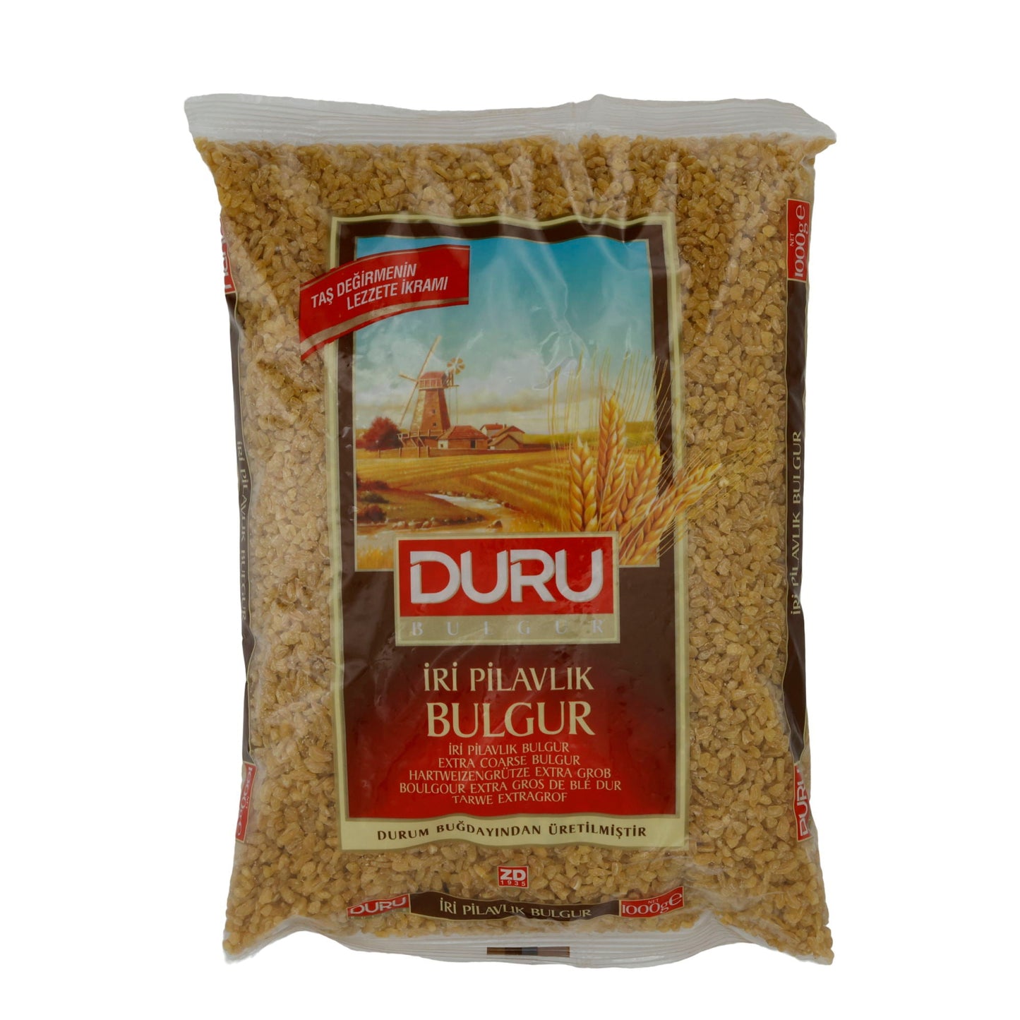 Bulgur Duru | Iri Pilavlik Bulgur | Extra grof, voor hartige gerechten | 1000 g