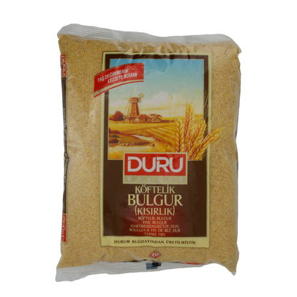 Bulgur Duru | Bulgur per Köfte | Semola di grano duro fine, per Kısır e Köfte | 2500 g