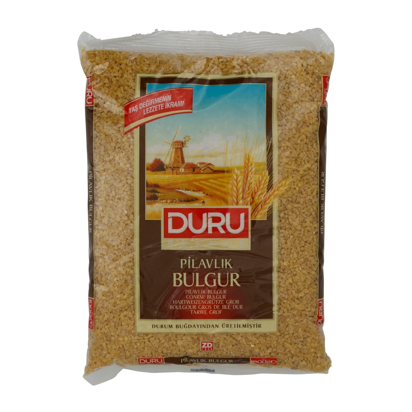 Bulgur Duru Pilavlik | aromatisch | Grob aus Hartweizen für traditionelle Gerichte | 1 kg DURU
