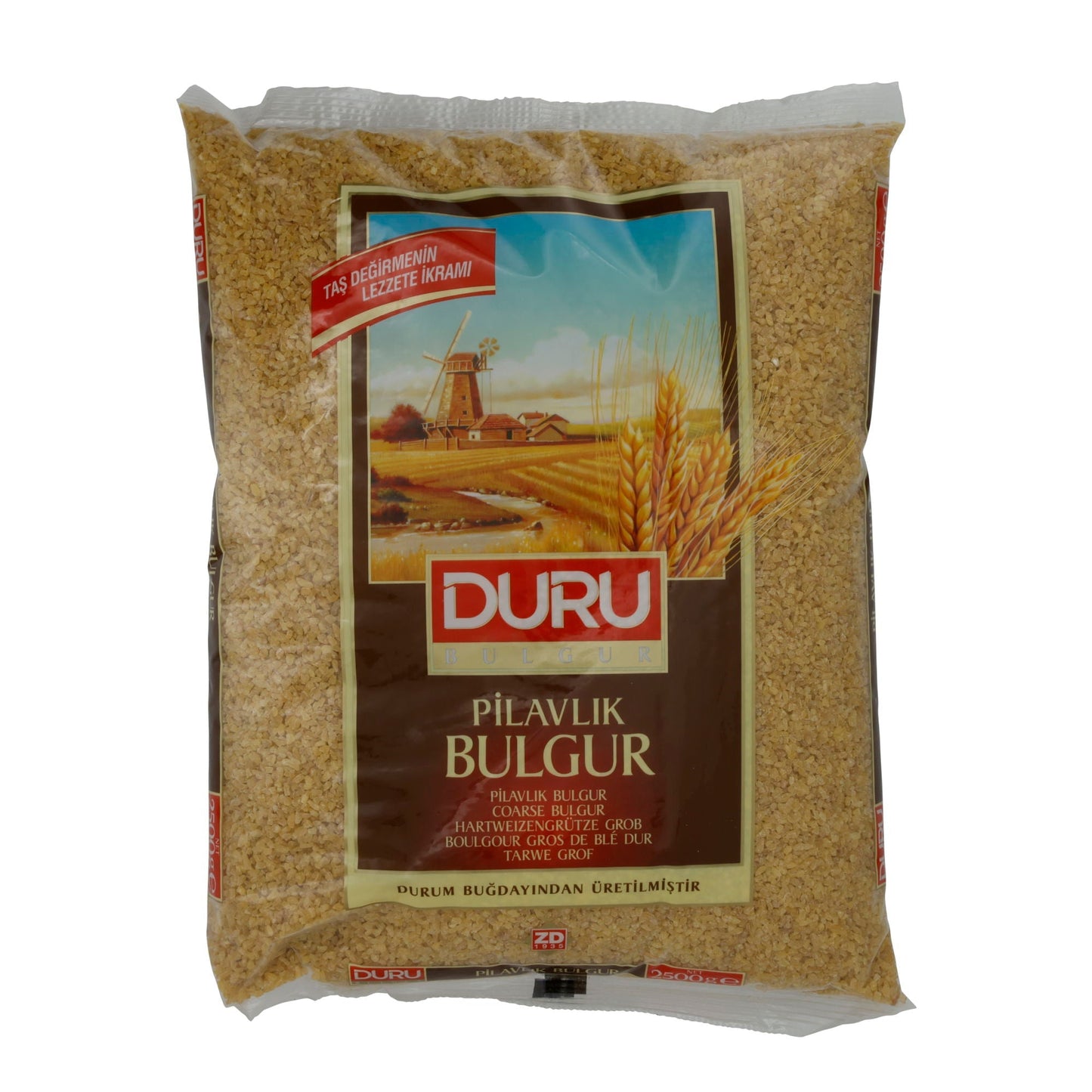 Bulgur Duru | Pilavlik Bulgur | Grob, für herzhafte Gerichte | 2500 g DURU