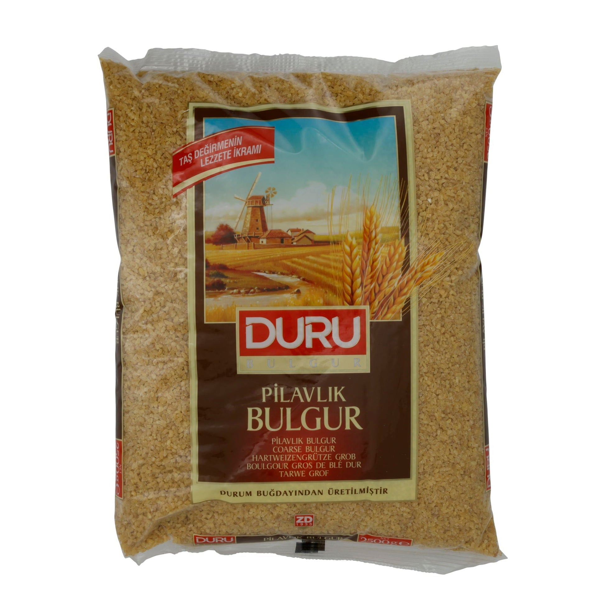 Bulgur Duru | Pilavlik Bulgur | Grob, für herzhafte Gerichte | 2500 g DURU