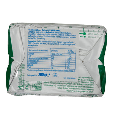 Butter Pınar Tereyağı | Ungesalzen | 82 % Milchfett | 200 g PINAR