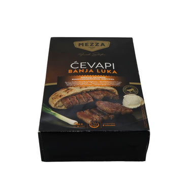 Ćevapi Banja Luka Mezza | Würzige Rindfleischröllchen | Tiefgefroren | 730 g MEZZA FOOD