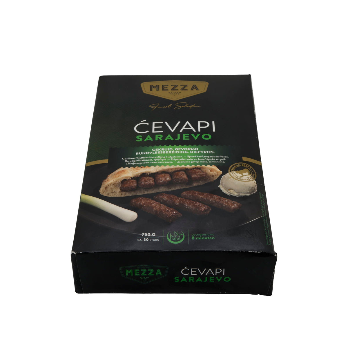 Ćevapi Sarajevo Mezza | Original Balkan-Rindfleischröllchen | Tiefgefroren | 750 g MEZZA FOOD