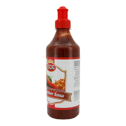 Chili Saus Ece | Sriracha Super Chili | Extra pittig | 580 g
