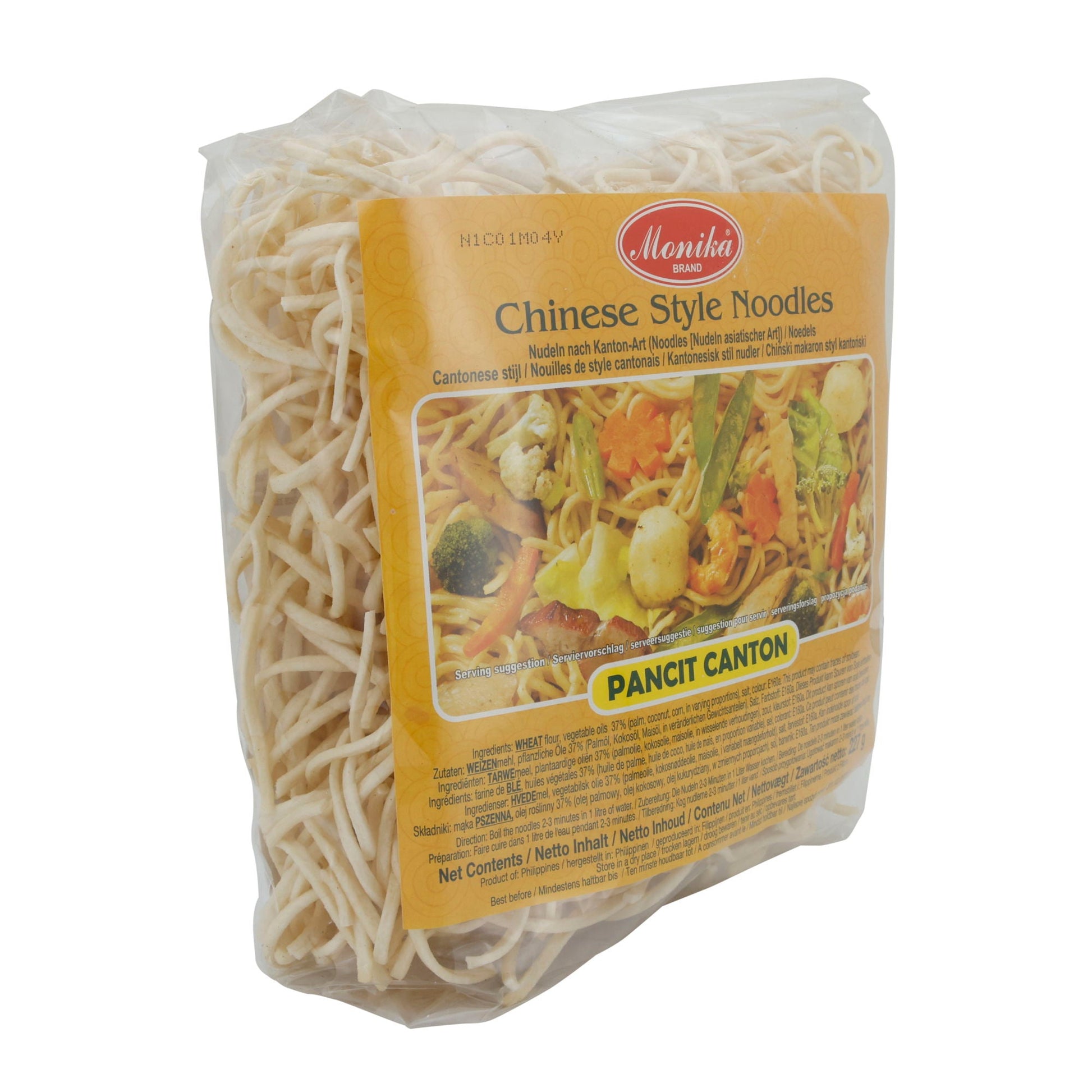 Chinese Style Noodles Monika | Nudeln | Pancit Canton, Kanton - Art | 227 g - Taste Your World