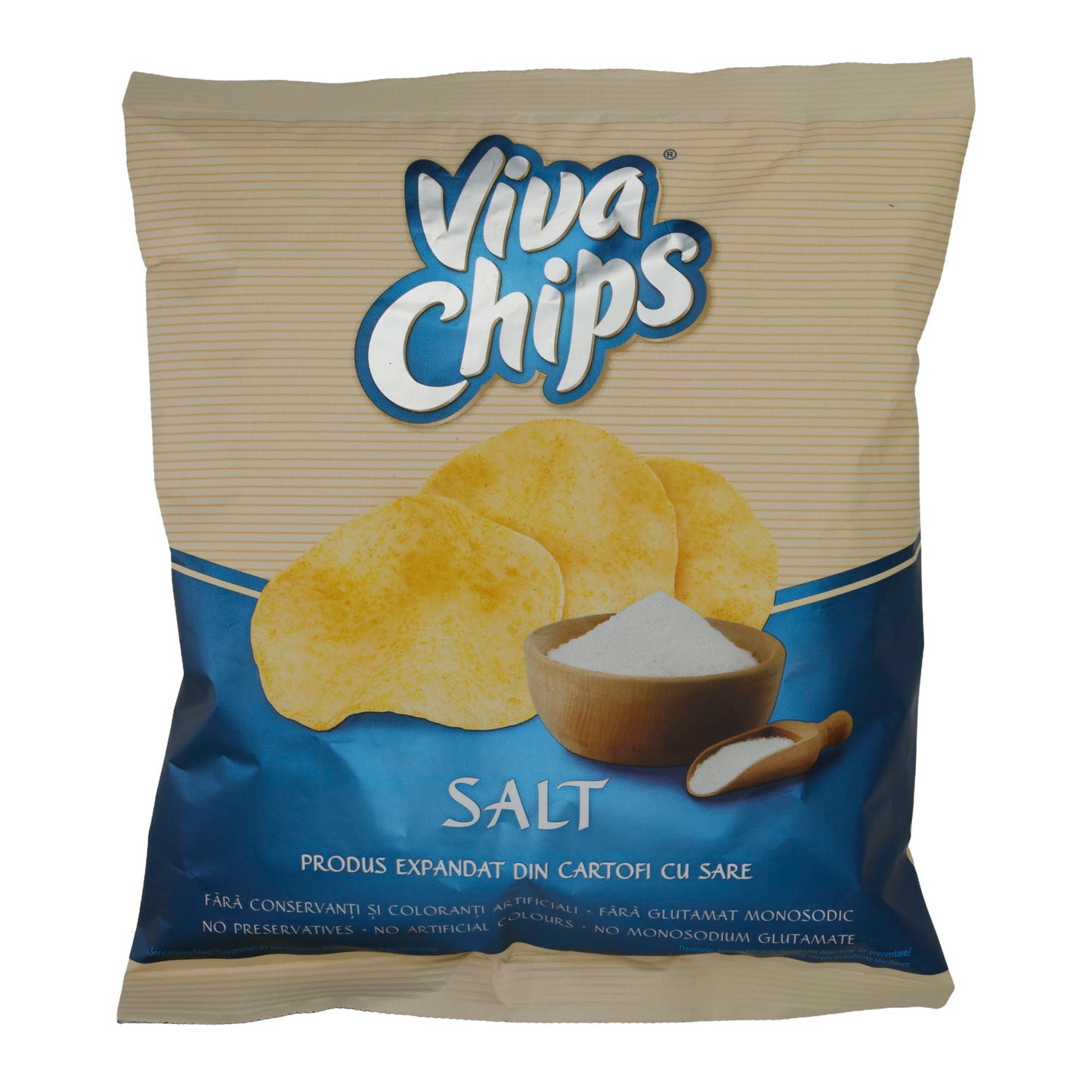 Chips Salate Viva | Patatine | Con Sale | 50 g