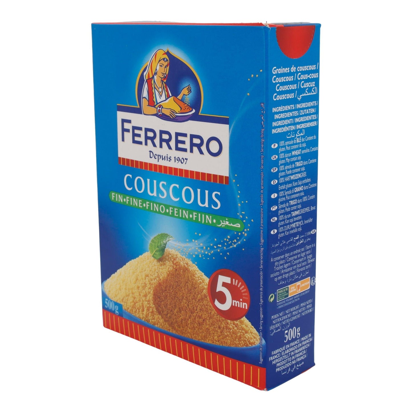 Couscous Ferrero | Fine | Veloce e versatile | 500 g