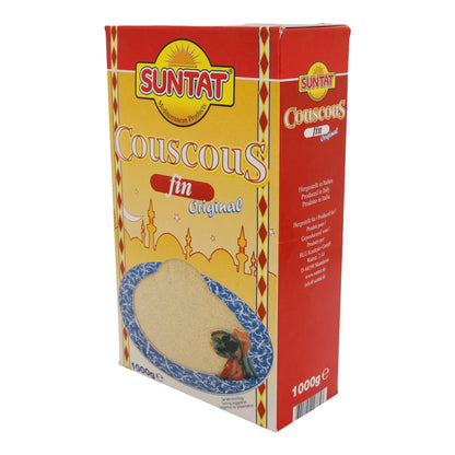 Couscous Suntat | Fin Original | Grana fine, versatile | 1000 g