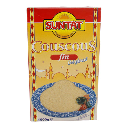 Couscous Suntat | Fin Original | Grana fine, versatile | 1000 g
