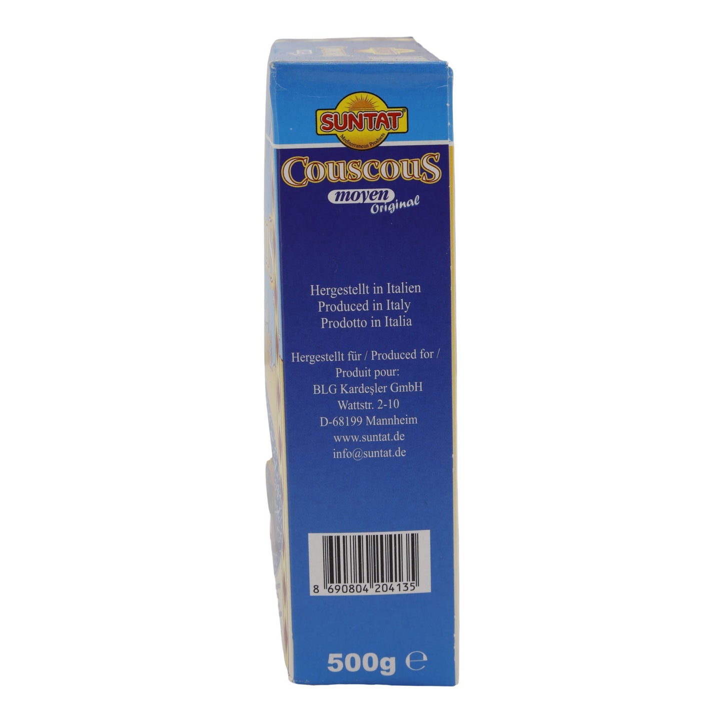 Couscous Suntat | Medio | Semola di grano duro a grana media | 500 g