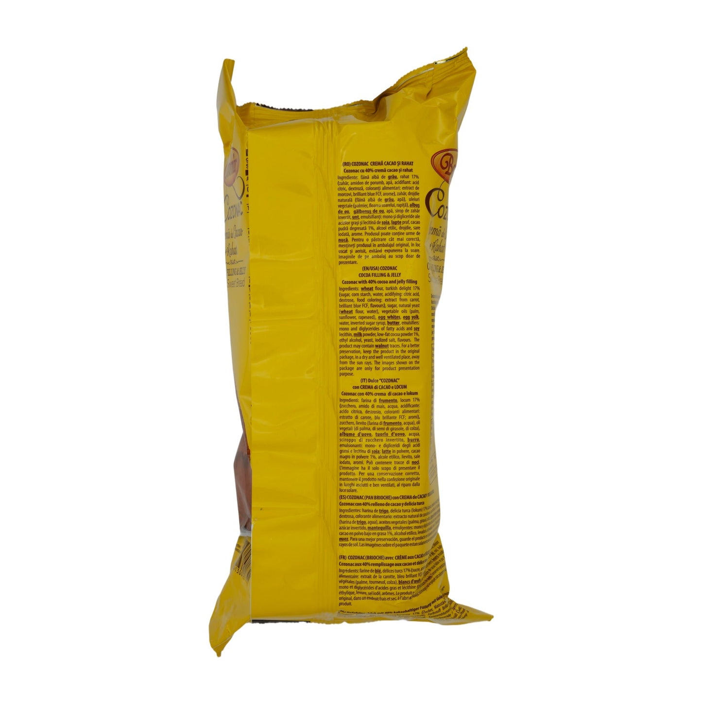 Cozonac Boromir | Mit Kakaocreme und Rahat | Traditioneller rumänischer Hefekuchen | 500 g BOROMIR