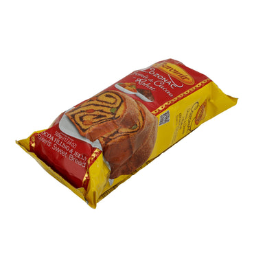 Cozonac Boromir | Mit Kakaocreme und Rahat | Traditioneller rumänischer Hefekuchen | 500 g BOROMIR