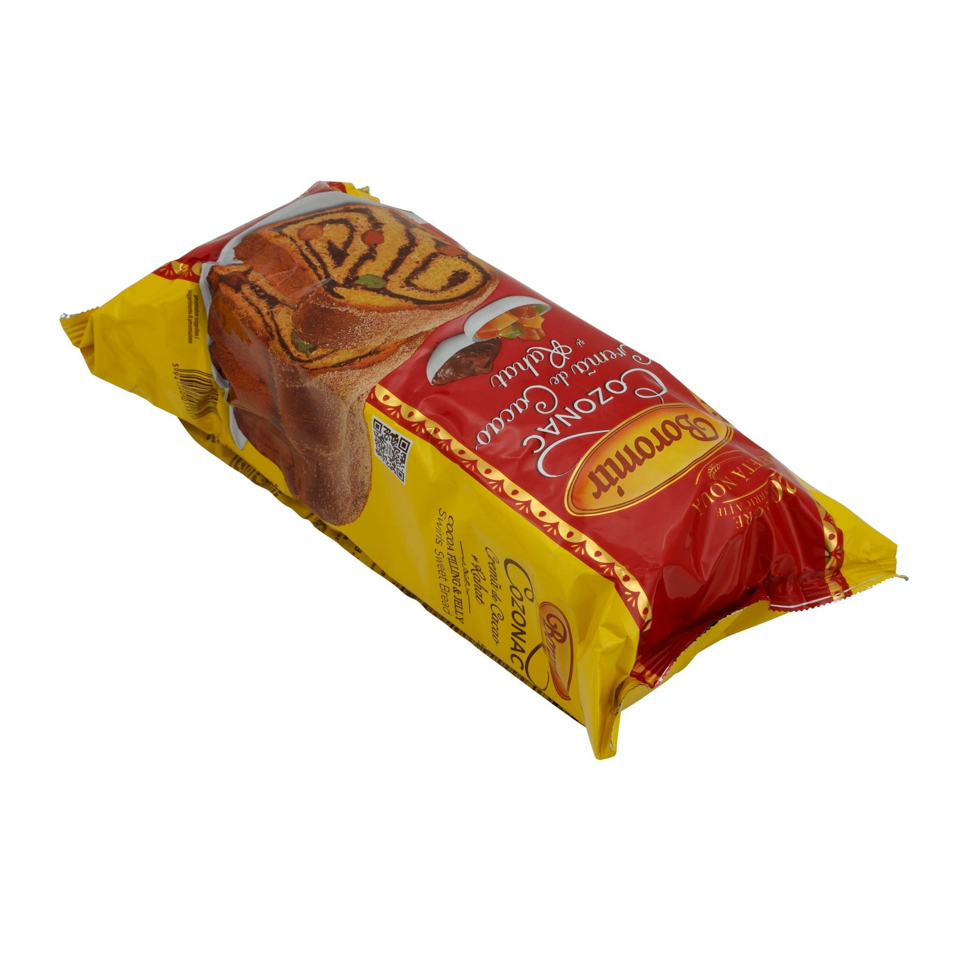 Cozonac Boromir | Mit Kakaocreme und Rahat | Traditioneller rumänischer Hefekuchen | 500 g BOROMIR