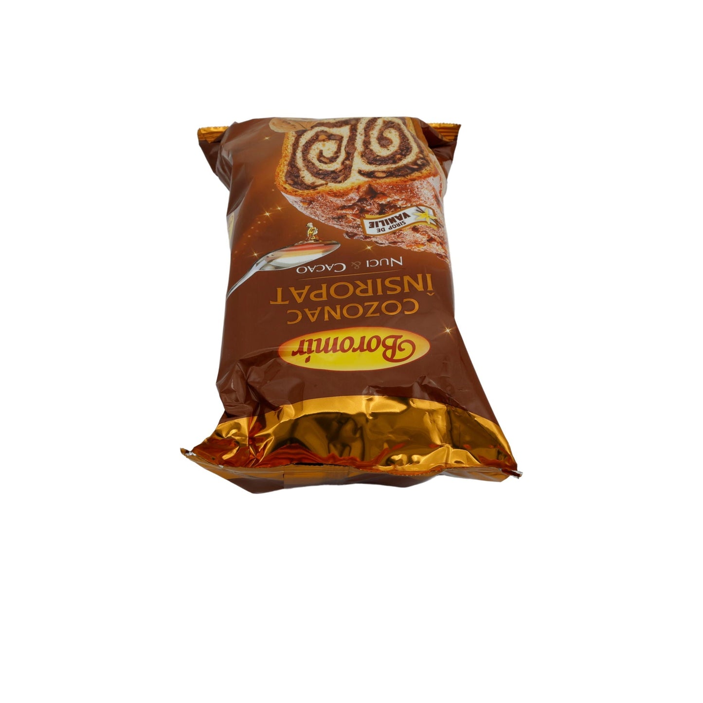 Cozonac Însiroptat Boromir | Mit Walnüssen und Kakao | Traditioneller rumänischer Hefekuchen | 550 g BOROMIR