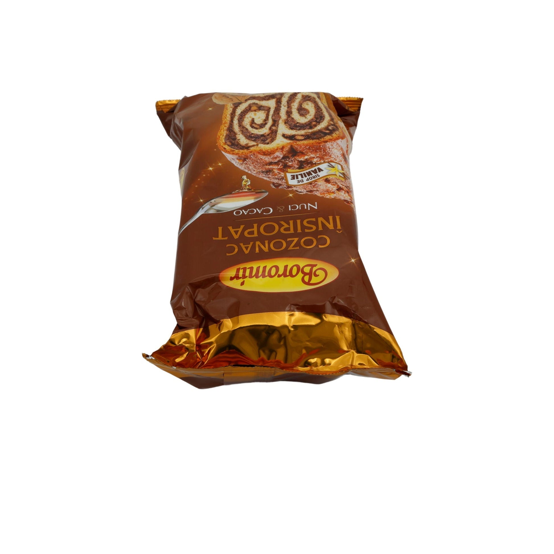 Cozonac Însiroptat Boromir | Mit Walnüssen und Kakao | Traditioneller rumänischer Hefekuchen | 550 g BOROMIR