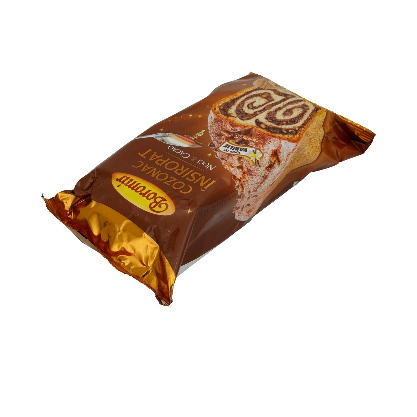 Cozonac Însiroptat Boromir | Mit Walnüssen und Kakao | Traditioneller rumänischer Hefekuchen | 550 g BOROMIR