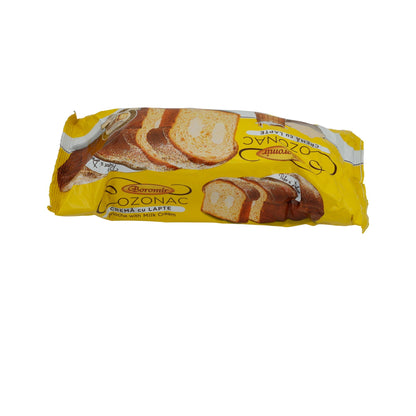 Cozonac mit Milchcreme Boromir | Traditioneller rumänischer Hefekuchen | Mit cremiger Füllung | 450 g BOROMIR