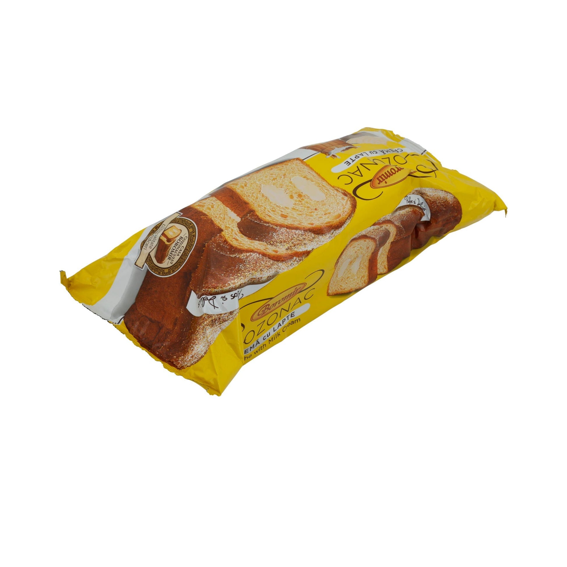 Cozonac mit Milchcreme Boromir | Traditioneller rumänischer Hefekuchen | Mit cremiger Füllung | 450 g BOROMIR