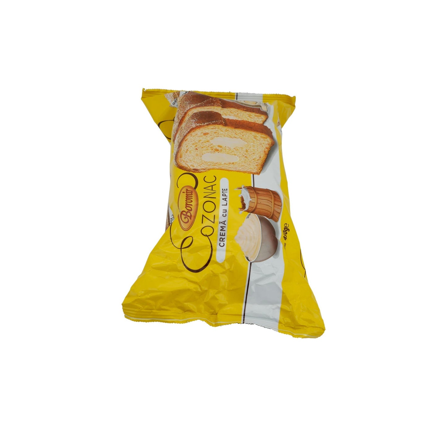 Cozonac mit Milchcreme Boromir | Traditioneller rumänischer Hefekuchen | Mit cremiger Füllung | 450 g BOROMIR