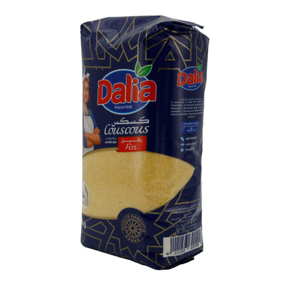 Dalia Couscous van harde tarwegries | Fijnste, perfect voor diverse gerechten | 1 kg verpakking