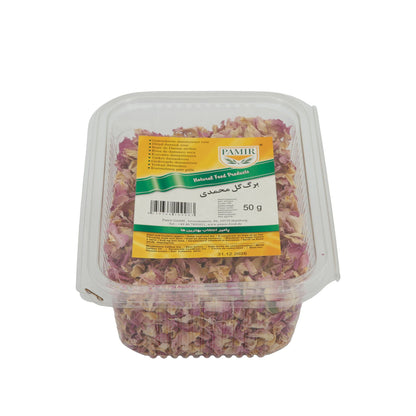 Damastrozenbloesem Pamir | Aromatische bloesems | Voor thee, desserts en oosterse gerechten | 50 g verpakking