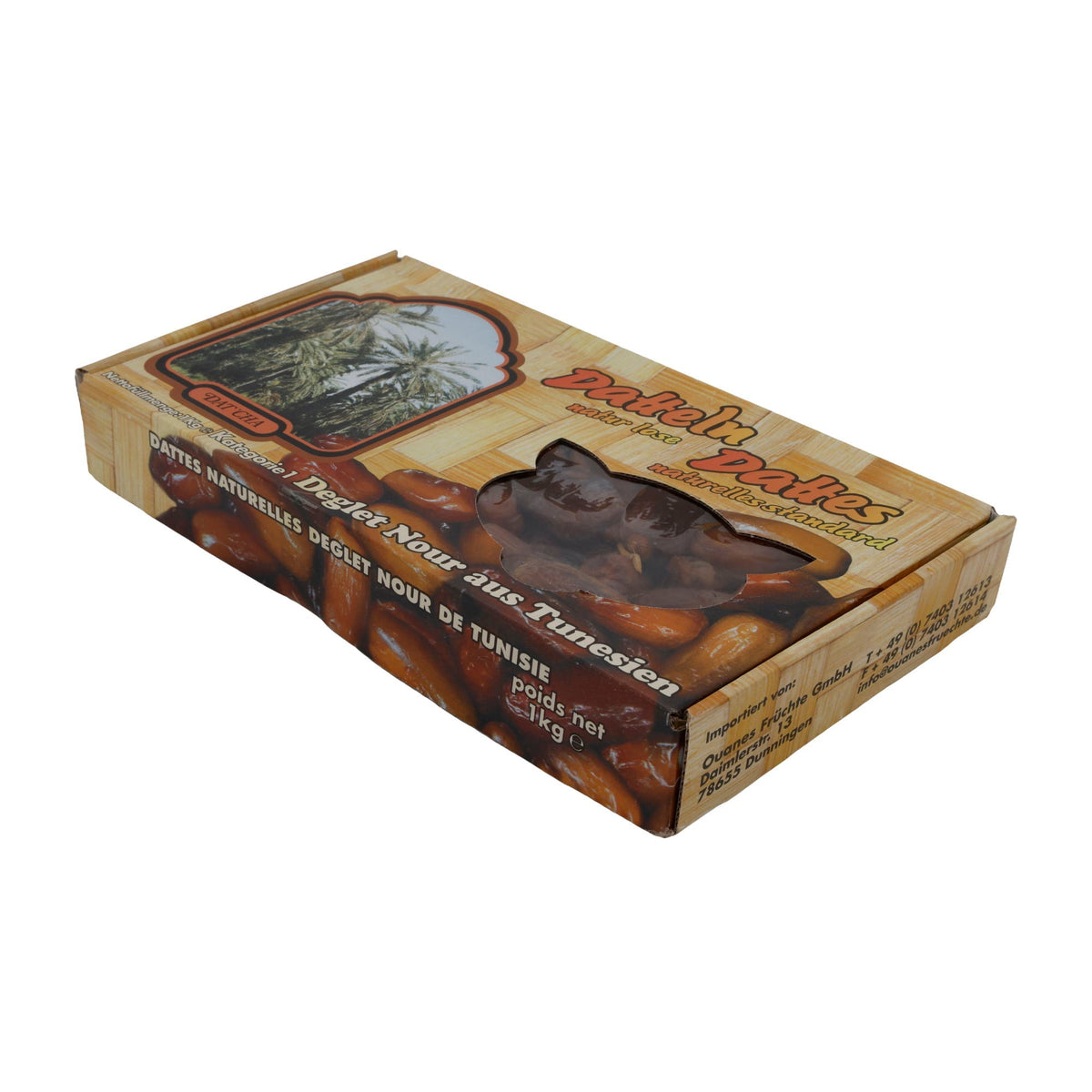 Datteln Dat'Cha Datteln Deglet Nour | naturbelassen aus Tunesien | lose | 1 kg DATCHA