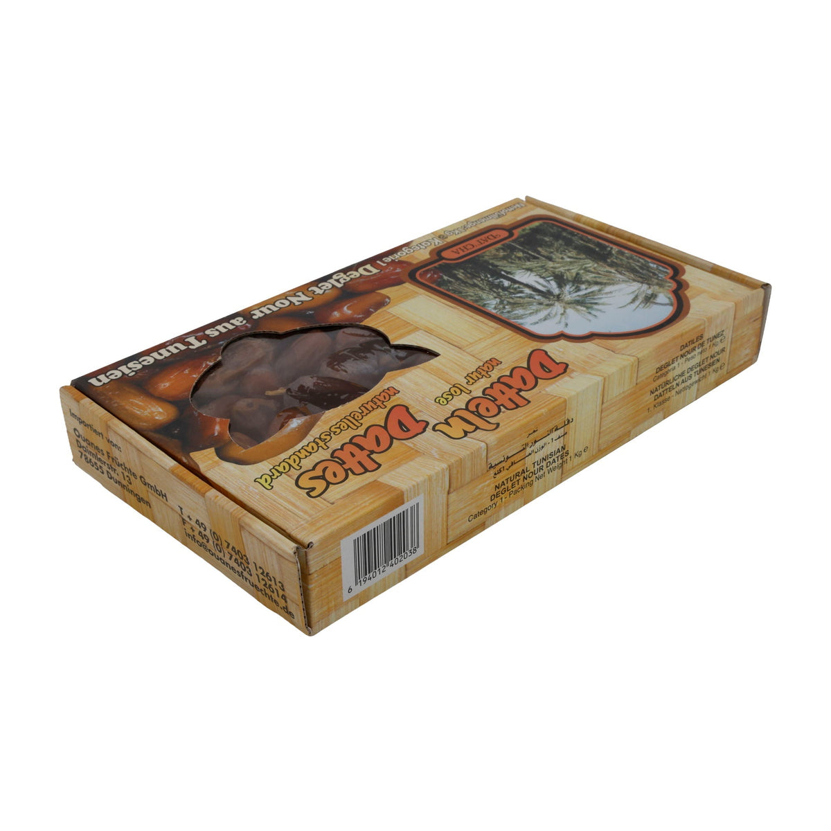 Datteln Dat'Cha Datteln Deglet Nour | naturbelassen aus Tunesien | lose | 1 kg DATCHA