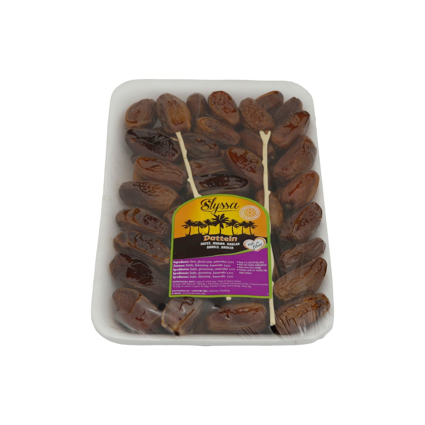 Datteln Slyssa | Gedroogd | Uit Tunesië | 400g