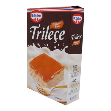Dessert Dr. Oetker | Trileçe mit Karamellsoße | Orientalisches Dessert mit Karamellveredelung | 315 g - Taste Your World