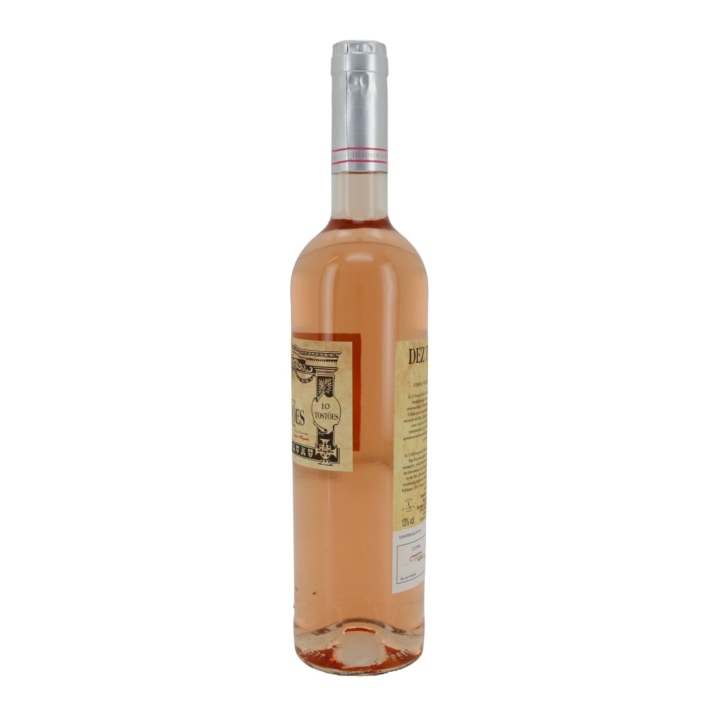 Dez Tostões Rosé 2022 | Vinho Regional Alentejano | Portugiesischer Roséwein | 750 ml | 13 % vol